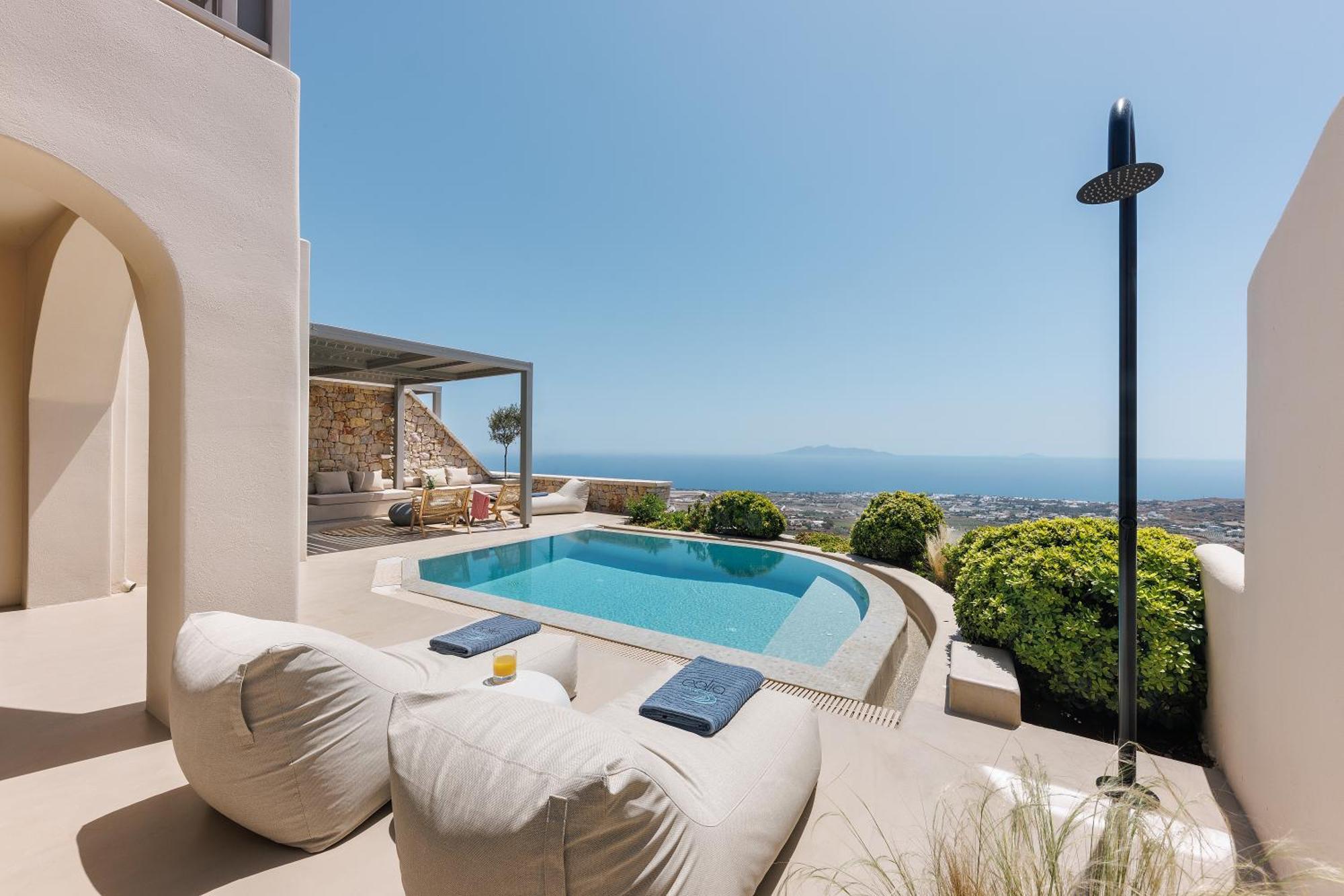 Eolia Luxury Villas Pýrgos Exterior foto