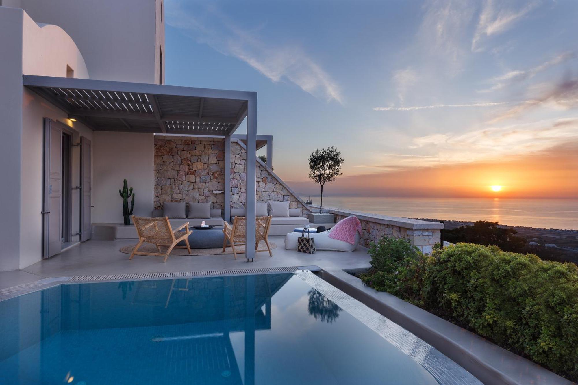 Eolia Luxury Villas Pýrgos Exterior foto